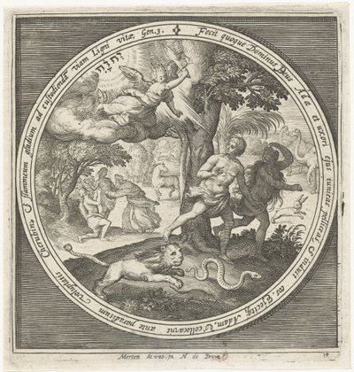Cennetten kovulma by Nicolaes de Bruyn