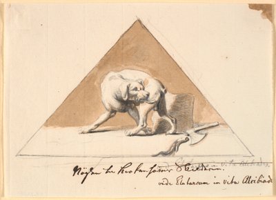 Kuyruğu kopmuş bir köpek by Nicolai Abildgaard
