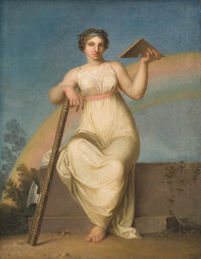 hukuk. alegorik figür by Nicolai Abildgaard