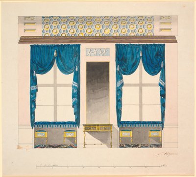 "Mavi dolaptaki" pencere duvarı by Nicolai Abildgaard