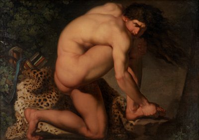 Yaralı Philoctetes by Nicolai Abraham Abildgaard
