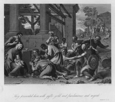 Bilge Adamların Teklifi, Matta II by Nicolas (after) Poussin