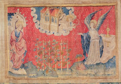 The Harvest of the Damned, from the Apocalypse Goblen of Angers, 1373-87 (goblen) by Nicolas Bataille