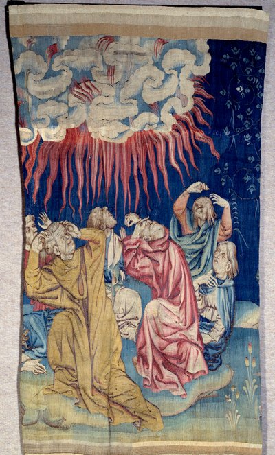 Vahiy perdesi (1373 -1383): göğün ateşi (karanlık). Nicolas Bataille