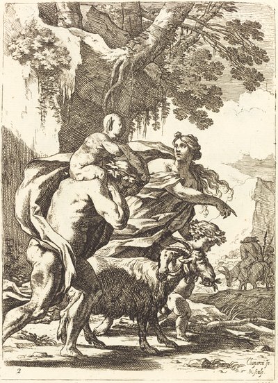Çocuklu Faun ve Bacchante by Nicolas Chapron