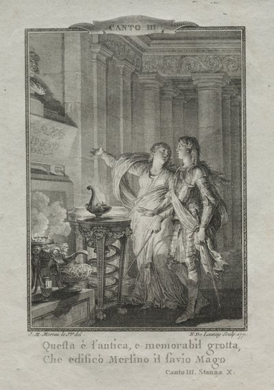 Büyücü Merlin Mağarası'nda by Nicolas Delaunay