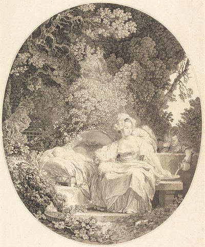 iyi anne by Nicolas Delaunay after Jean Honoré Fragonard