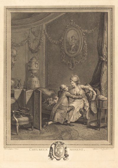 mutlu an by Nicolas Delaunay after Nicolas Lavreince