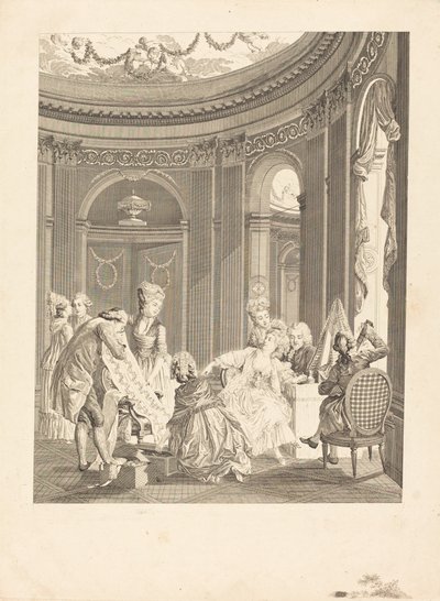 Başrahip ne diyor? by Nicolas Delaunay after Nicolas Lavreince