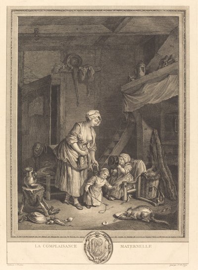 annelik rahatlığı by Nicolas Delaunay after Sigmund Freudenberger