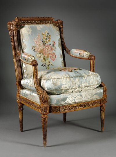 Koltuk (Fauteuil), c.1785 (şimşir) by Nicolas Denis Delaisement