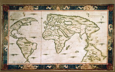 Planisphere, Nicolas Desliens by Nicolas Desliens