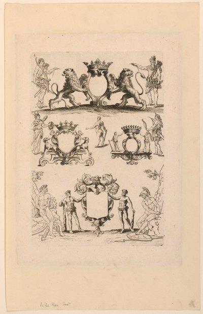 "Livre de Cartouches" dan Arması için Tasarım by Nicolas Guerard