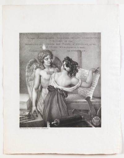 Litografinin Dehası by Nicolas Henri Jacob