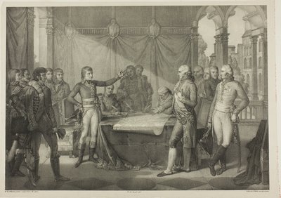 Léoben Antlaşması by Nicolas Henri Jacob