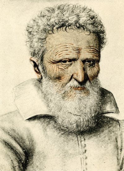 Yaşlı bir adamın portresi by Nicolas Lagneau or Lanneau