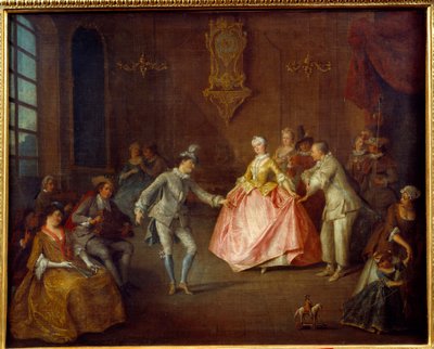 Kostüm balosundan önce. Nicolas Lancret