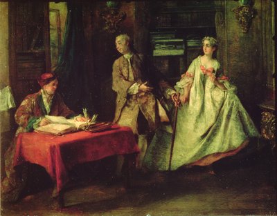 cesur saat by Nicolas Lancret
