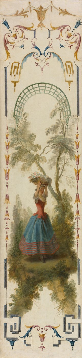 Bahçe Bitkileri, 1723-27 civarı (tuval üzerine yağlıboya) by Nicolas Lancret