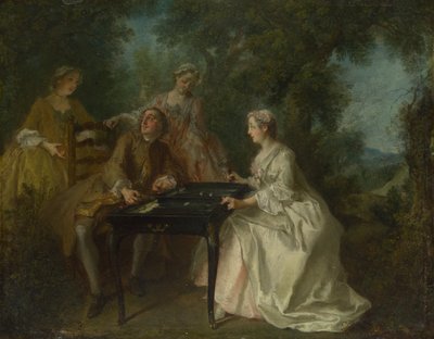 Günün Dört Saati: Öğleden Sonra, c. 1740 by Nicolas Lancret