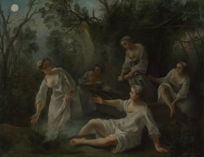 Günün Dört Saati: Akşam, c. 1740 by Nicolas Lancret