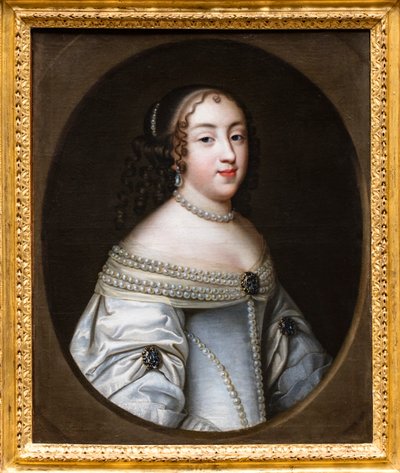 Kontes Françoise-Marguerite Grignan (tuval üzerine yağlıboya) by Nicolas Mignard