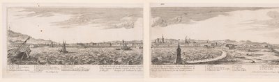 Gezicht op Barselona Barselona şehir ve kasaba profili (...) (nesne üzerindeki başlık) by Nicolas Perelle