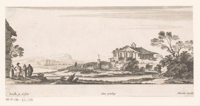 Şapel ile manzara by Nicolas Perelle
