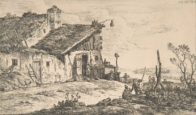 Rustik Manzara, 1772., 1772. by Nicolas Perignon