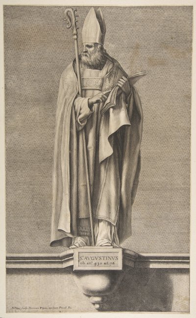Aziz Augustine.n.d. by Nicolas Pitau