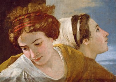 Altın Buzağıya Tapınma Detayı, 1634 öncesi (tuval üzerine yağlı boya) by Nicolas Poussin