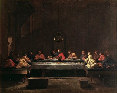 Kutsal Efkaristiya, c.1638-40 by Nicolas Poussin