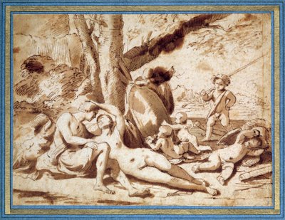 Mars ve Venüs by Nicolas Poussin