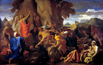 Musa Kayaya Vuruyor, 1649 by Nicolas Poussin