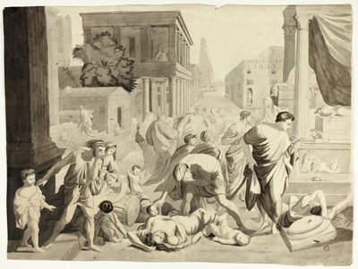 Ashtod Vebası by Nicolas Poussin