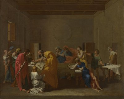 Yedi Ayin: Aşırı Unction, yaklaşık 1637-1640 by Nicolas Poussin