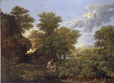 Bahar veya Dünya Cenneti by Nicolas Poussin