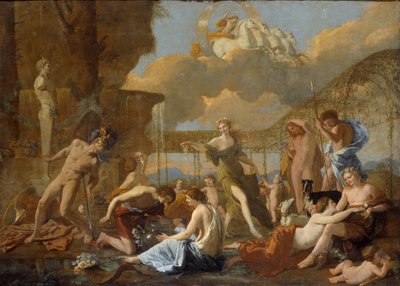 Flora İmparatorluğu by Nicolas Poussin