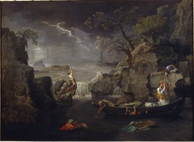Kış veya sel by Nicolas Poussin
