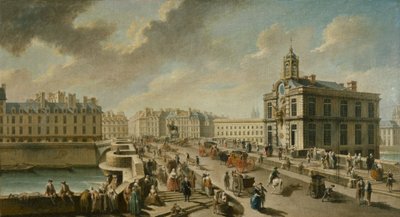 Pont-Neuf ve Samaritaine Pompası, Quai de la Mégisserie