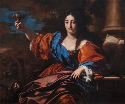 Circe, c.1650-60 (tuval üzerine yağlı boya) by Nicolas Regnier