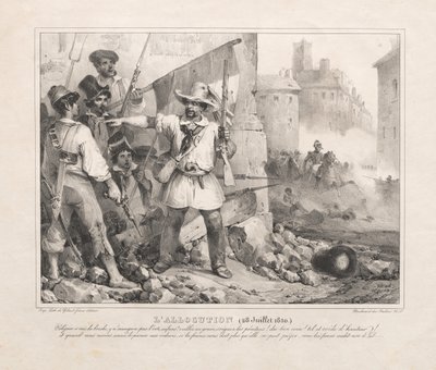 Tahsis (28 Temmuz 1830) by Nicolas Toussaint Charlet