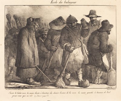 Süpürücü Okulu by Nicolas Toussaint Charlet