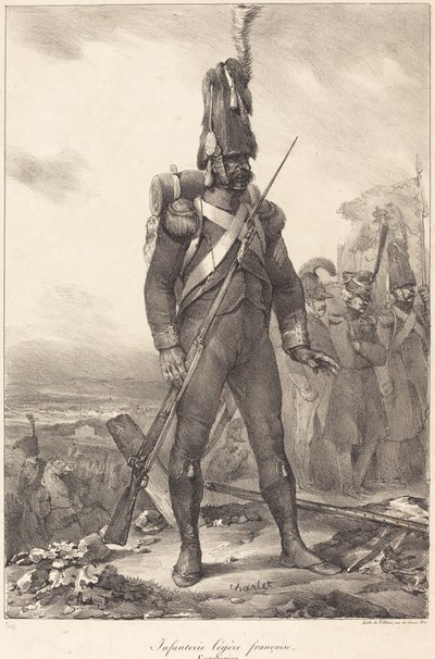 Fransız Hafif Piyade, Tüfekçi by Nicolas Toussaint Charlet