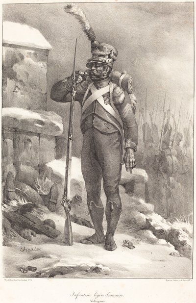 Fransız Hafif Piyade, Voltigeur by Nicolas Toussaint Charlet