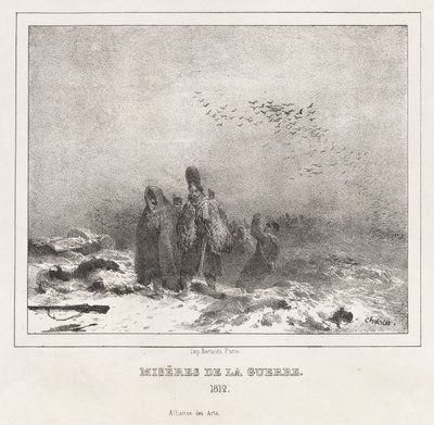 Küçük ve Büyük Çocukların Kullanımına Yönelik Ahlaki ve Felsefi Alfabe: Savaşın Sefaletleri (1812) by Nicolas Toussaint Charlet