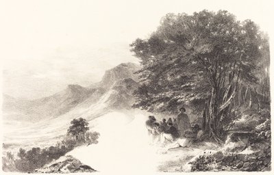 Kırsalda Dinlenen Köylüler by Nicolas Toussaint Charlet