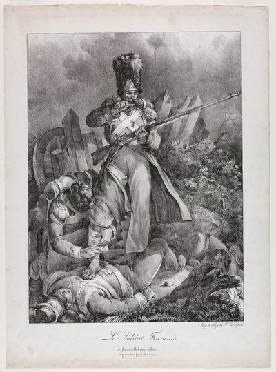 Fransız askeri by Nicolas Toussaint Charlet