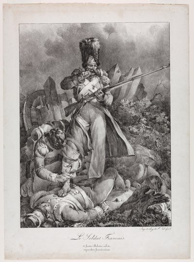 Fransız Askeri Fransız Askeri, 1818. by Nicolas Toussaint Charlet