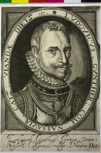 Nassau-Dillenburg Kontu Lewis Guenther by Nicolas de Clerck